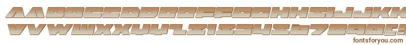 Шрифт badaxechromeital – коричневые шрифты на белом фоне