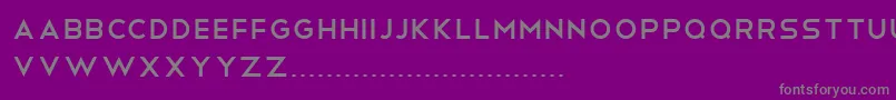 Telegrafico Font – Gray Fonts on Purple Background