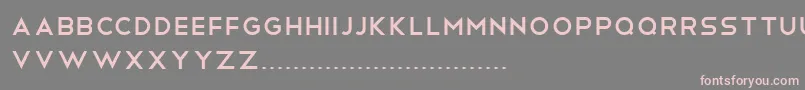Telegrafico Font – Pink Fonts on Gray Background
