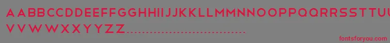 More about Telegrafico Font Telegrafico Font – Red Fonts on Gray Background