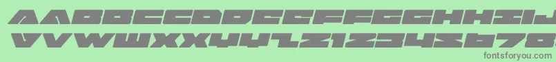 fuente badaxeexpandital – Fuentes Grises Sobre Fondo Verde