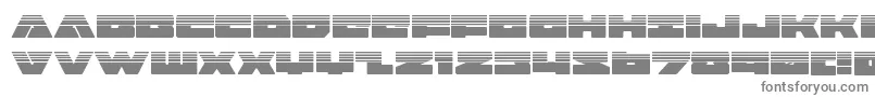 badaxehalf Font – Gray Fonts on White Background