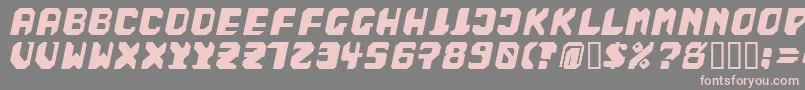 BADFAG   Font – Pink Fonts on Gray Background