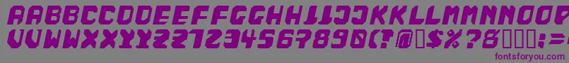 BADFAG   Font – Purple Fonts on Gray Background