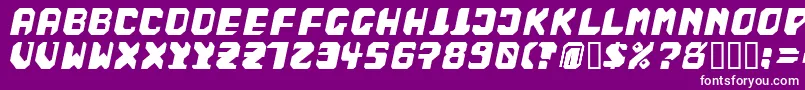 BADFAG   Font – White Fonts on Purple Background