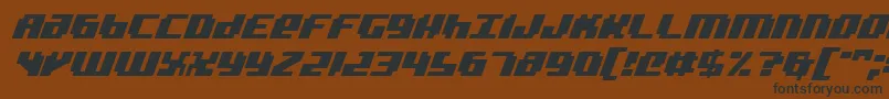 More about badroboti Font badroboti Font – Black Fonts on Brown Background