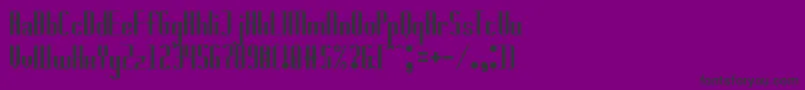 Weitere Informationen zur badwolf-Schriftart badwolf-Schriftart – Schwarze Schriften auf violettem Hintergrund