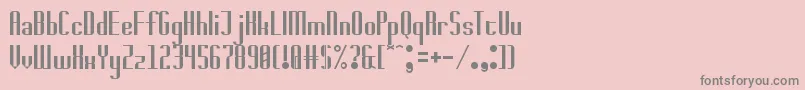 More about badwolf Font badwolf Font – Gray Fonts on Pink Background