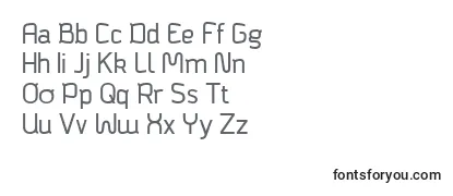 Обзор шрифта Bagadek
