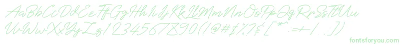 Baiklah Font – Green Fonts
