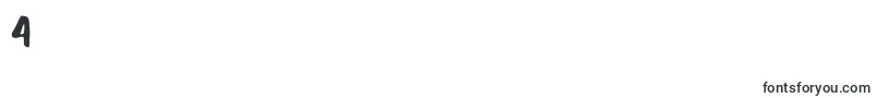 Balalak dafont Font – Fonts for Digit 4