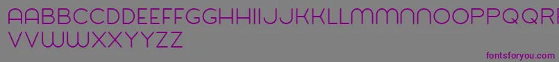 Шрифт Balat – фиолетовые шрифты на сером фоне