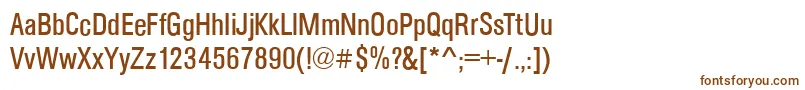 ArezzoCdRegular Font – Brown Fonts