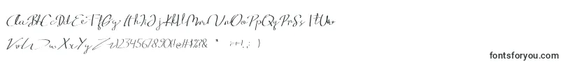 Шрифт Baligraphy – рукописные шрифты