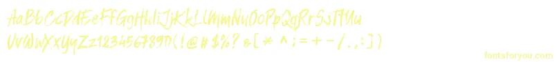 Balistroke demo Font – Yellow Fonts