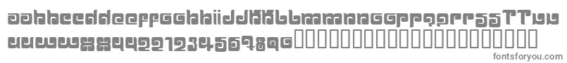 Шрифт BALLOM   – серые шрифты