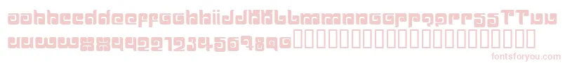 BALLOM   Font – Pink Fonts on White Background