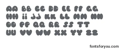 Шрифт Balloons Italic