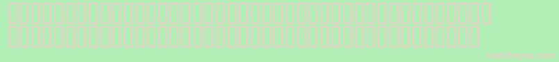 McsFreedom Font – Pink Fonts on Green Background