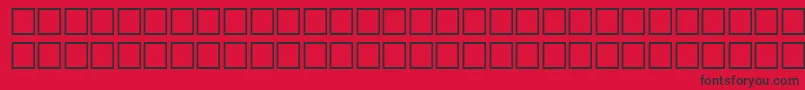 UnitedStatesRegular Font – Black Fonts on Red Background