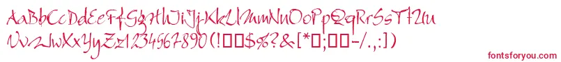 Bambino Font – Red Fonts