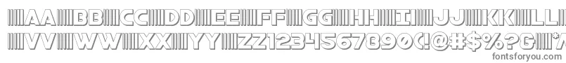 bamf3d Font – Gray Fonts