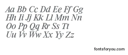 RiccioneserialItalic-fontti