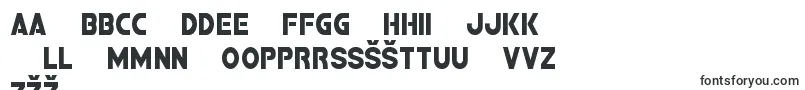 Więcej informacji o czcionce bamfcond Czcionka bamfcond – łotewskie czcionki