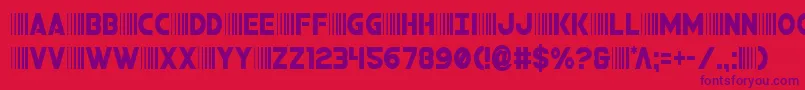 Lisätietoja bamfcond-fontista bamfcond-fontti – violetit fontit punaisella taustalla