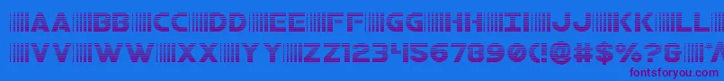 More about bamfgrad Font bamfgrad Font – Purple Fonts on Blue Background