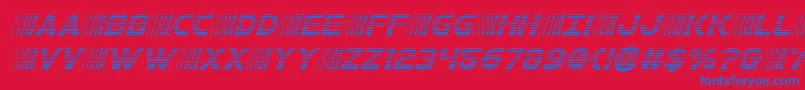 More about bamfgradital Font bamfgradital Font – Blue Fonts on Red Background