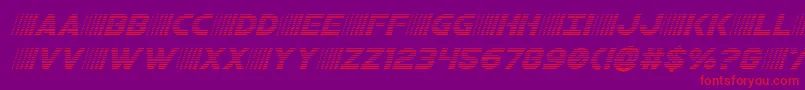 En savoir plus sur la police bamfgradital Police bamfgradital – polices rouges sur fond violet