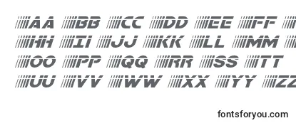 Bamflaserital Font
