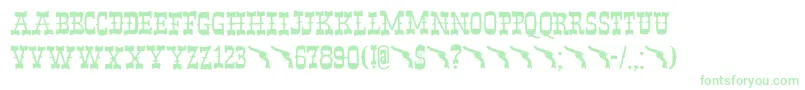 Band Wagon DEMO Font – Green Fonts
