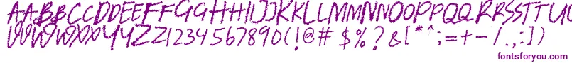 Fonte BANDEM REGULER – fontes roxas