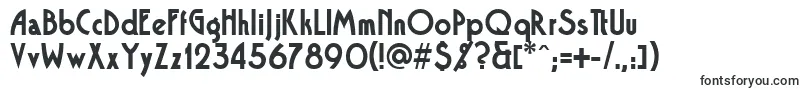 Шрифт BandStand – шрифты для логотипов