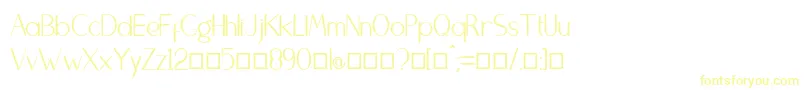 Bangunan Font – Yellow Fonts