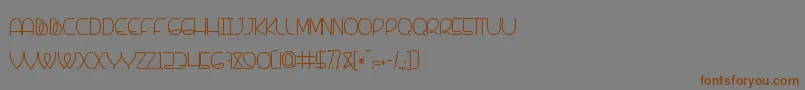 Подробнее о шрифте Banquetier Шрифт Banquetier – коричневые шрифты на сером фоне