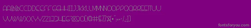 Подробнее о шрифте Banquetier Шрифт Banquetier – серые шрифты на фиолетовом фоне
