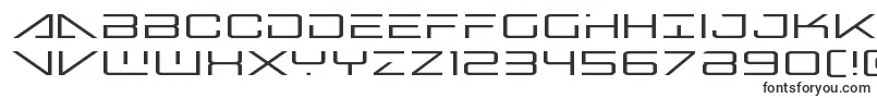 Шрифт bansheepilotexpand1 – многолинейные шрифты