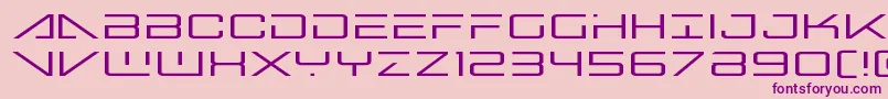 bansheepilotexpand1-Schriftart – Violette Schriften auf rosa Hintergrund