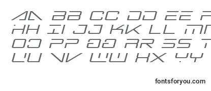 Обзор шрифта Bansheepilotexpandital1