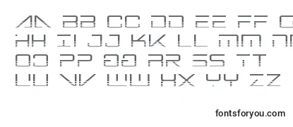 Обзор шрифта Bansheepilothalf1