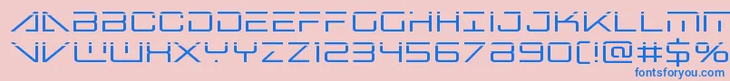 More about bansheepilotlaser1 Font bansheepilotlaser1 Font – Blue Fonts on Pink Background