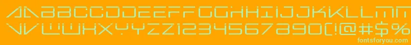 Más sobre la fuente bansheepilotlaser1 fuente bansheepilotlaser1 – Fuentes Verdes Sobre Fondo Naranja