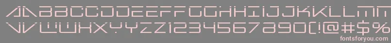 fuente bansheepilotlaser1 – Fuentes Rosadas Sobre Fondo Gris