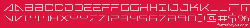 Saiba mais sobre a fonte bansheepilotlaser1 Fonte bansheepilotlaser1 – fontes rosa em um fundo vermelho
