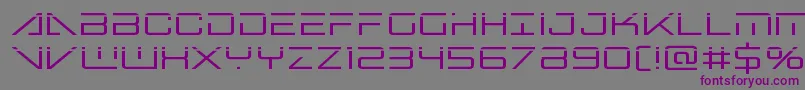 fuente bansheepilotlaser1 – Fuentes Moradas Sobre Fondo Gris