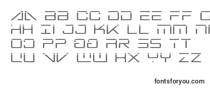 Обзор шрифта Bansheepilotlaser1