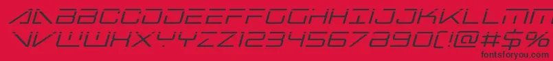 fuente bansheepilotlaserital1 – Fuentes Negras Sobre Fondo Rojo